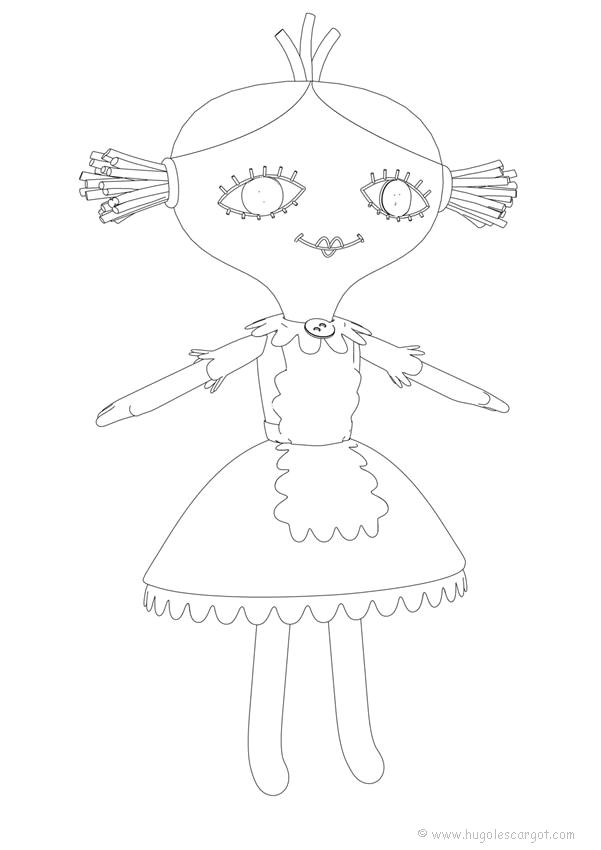 Fisă de colorat cu Bebelusi de colorat p05