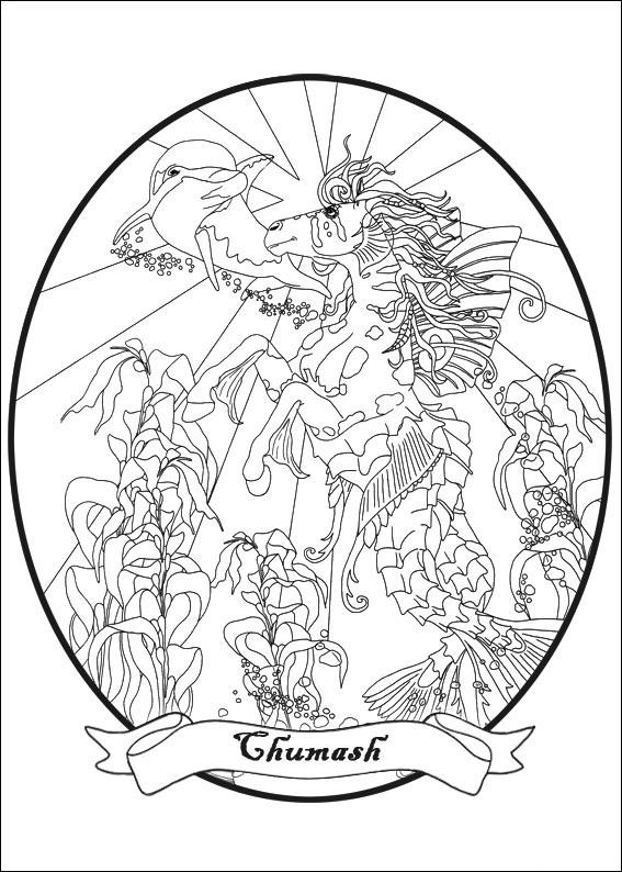 Fisă de colorat cu Bella sara de colorat p08