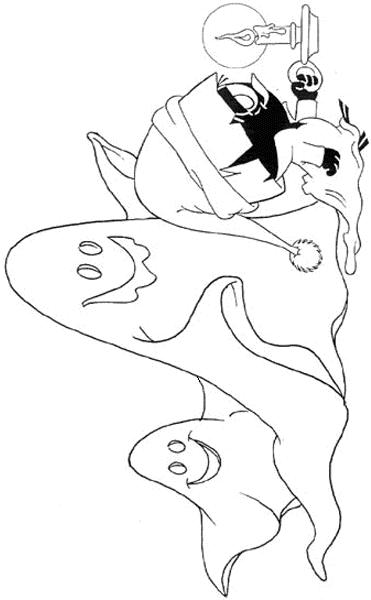 Fisă de colorat cu Calimero de colorat p01