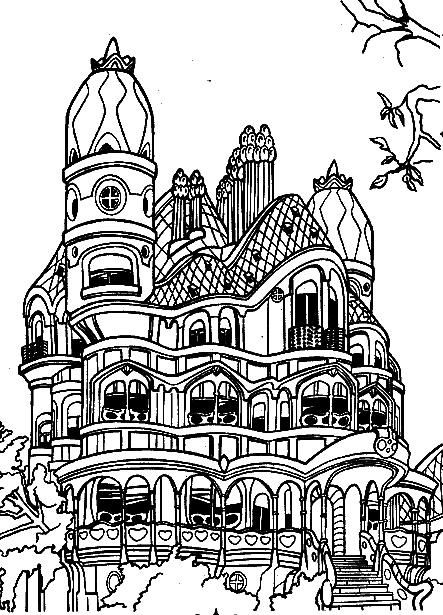 Fisă de colorat cu Casper de colorat p10