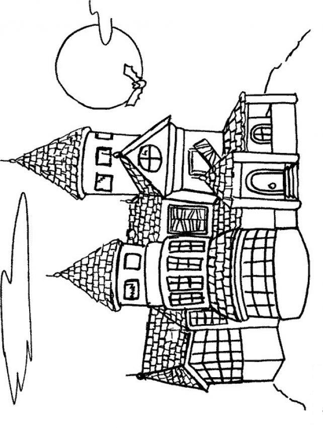 Fisă de colorat cu Castele de colorat p26