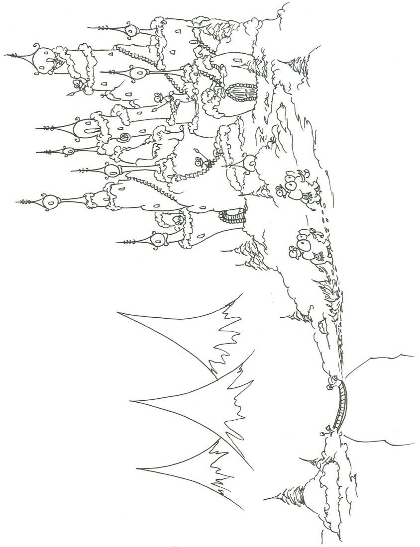 Fisă de colorat cu Castele de colorat p33