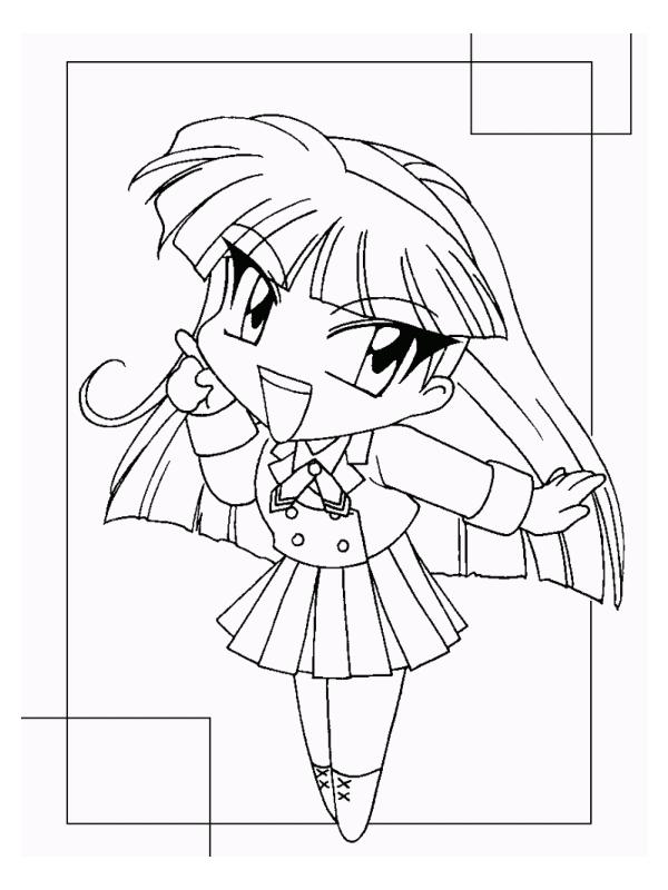 Fisă de colorat cu Cavalerul magic rayearth de colorat p15