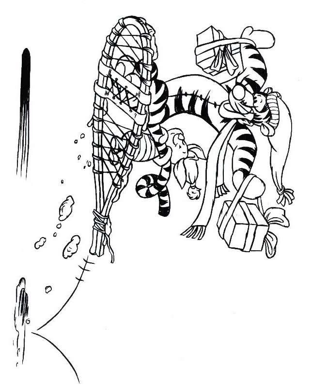 Fisă de colorat cu Christmas disney de colorat p14