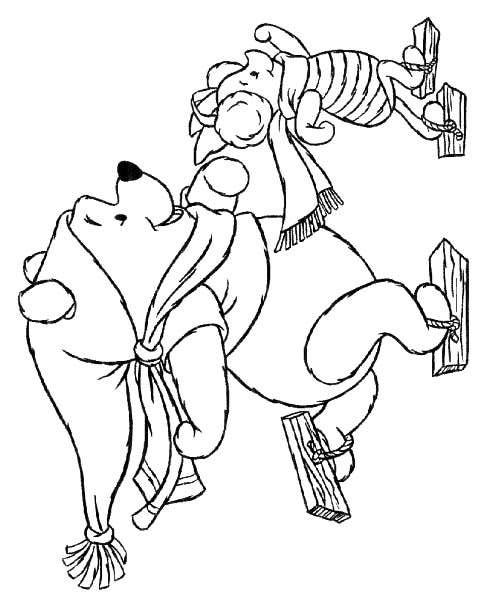 Fisă de colorat cu Christmas disney de colorat p39