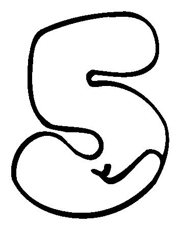 Fisă de colorat cu Cifre de colorat p15