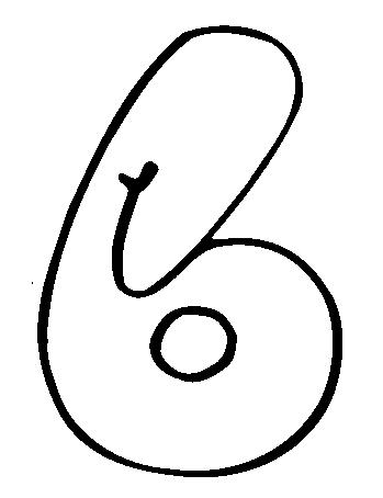 Fisă de colorat cu Cifre de colorat p16