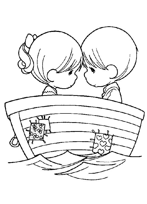 Fisă de colorat cu Copii de colorat p08