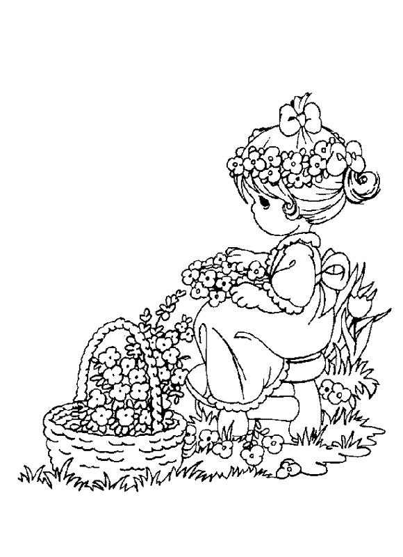 Fisă de colorat cu Copii de colorat p11