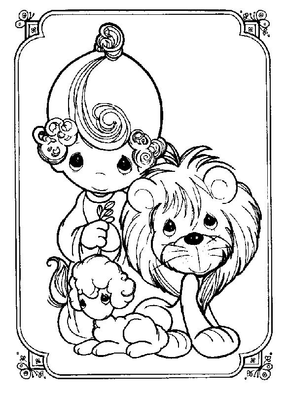 Fisă de colorat cu Copii de colorat p34