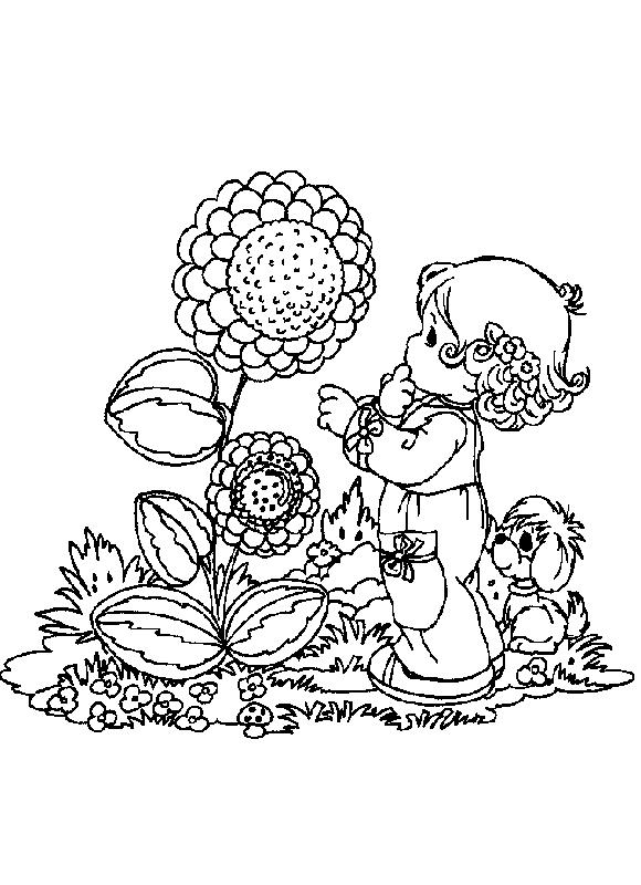 Fisă de colorat cu Copii de colorat p45