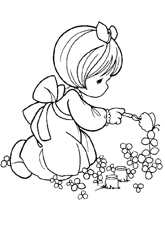 Fisă de colorat cu Copii de colorat p52