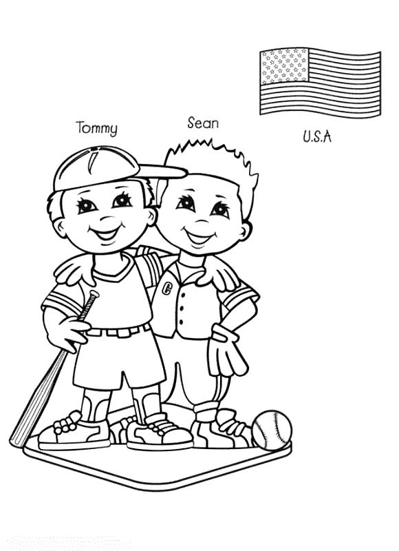 Fisă de colorat cu Copii de pretutindeni de colorat p04