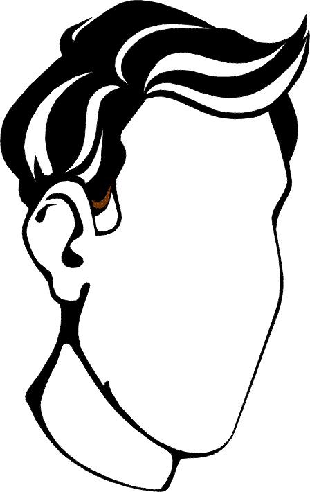 Fisă de colorat cu Corpul uman de colorat p31