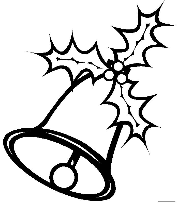 Fisă de colorat cu Craciun clopotei de colorat p03