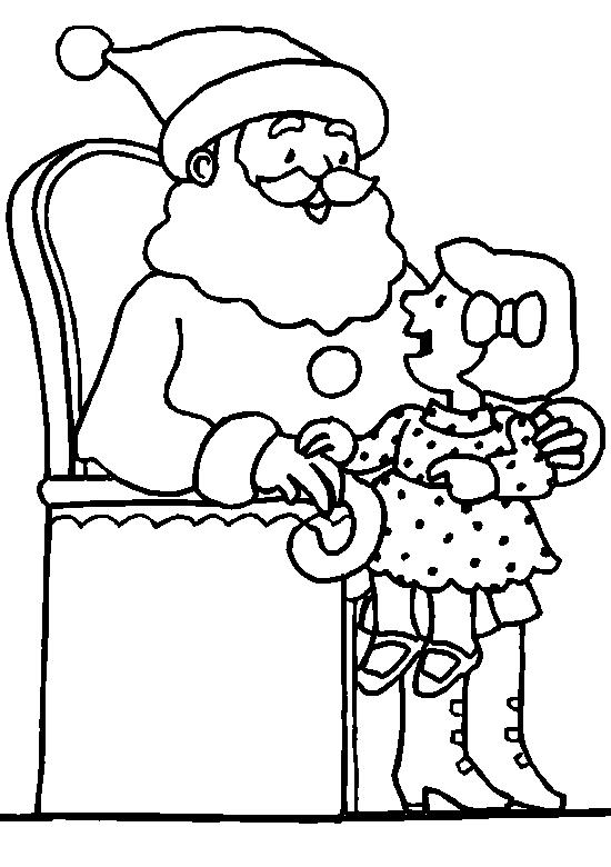 Fisă de colorat cu Craciun copii de colorat p18