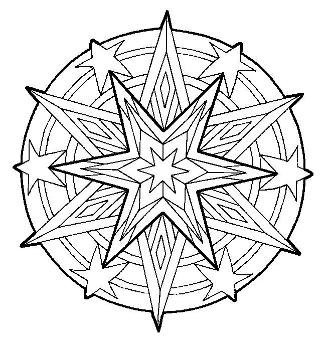 Fisă de colorat cu Craciun decoratiuni de colorat p08