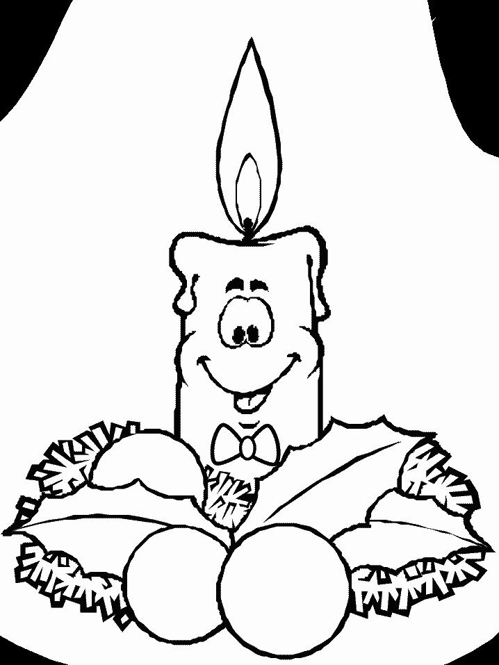 Fisă de colorat cu Craciun ornamente de colorat p51