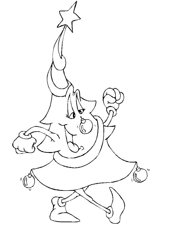 Fisă de colorat cu Craciun ornamente de colorat p55