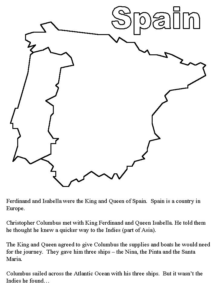 Fisă de colorat cu Cristofor columb de colorat p08