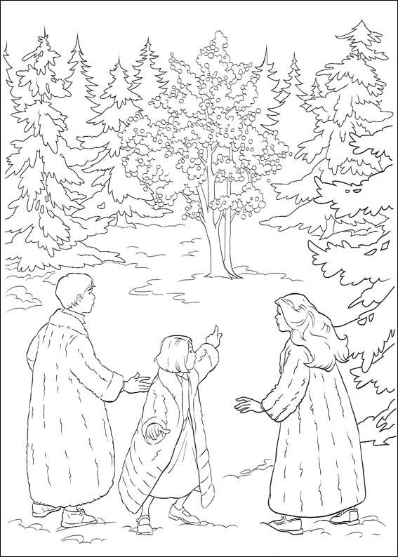 Fisă de colorat cu Cronicile din narnia de colorat p11