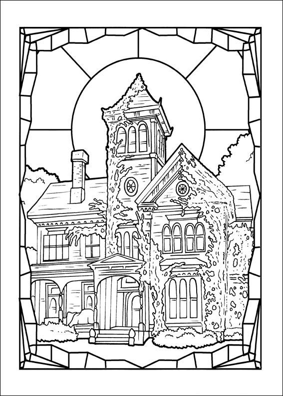 Fisă de colorat cu Cronicile spiderwick de colorat p05