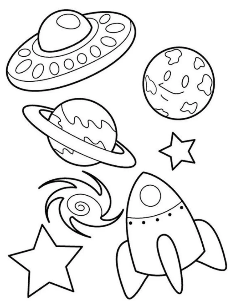 Planete de colorat p11