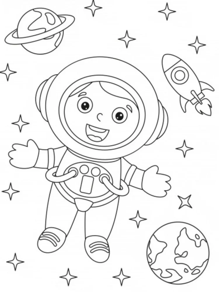 Planete de colorat p20