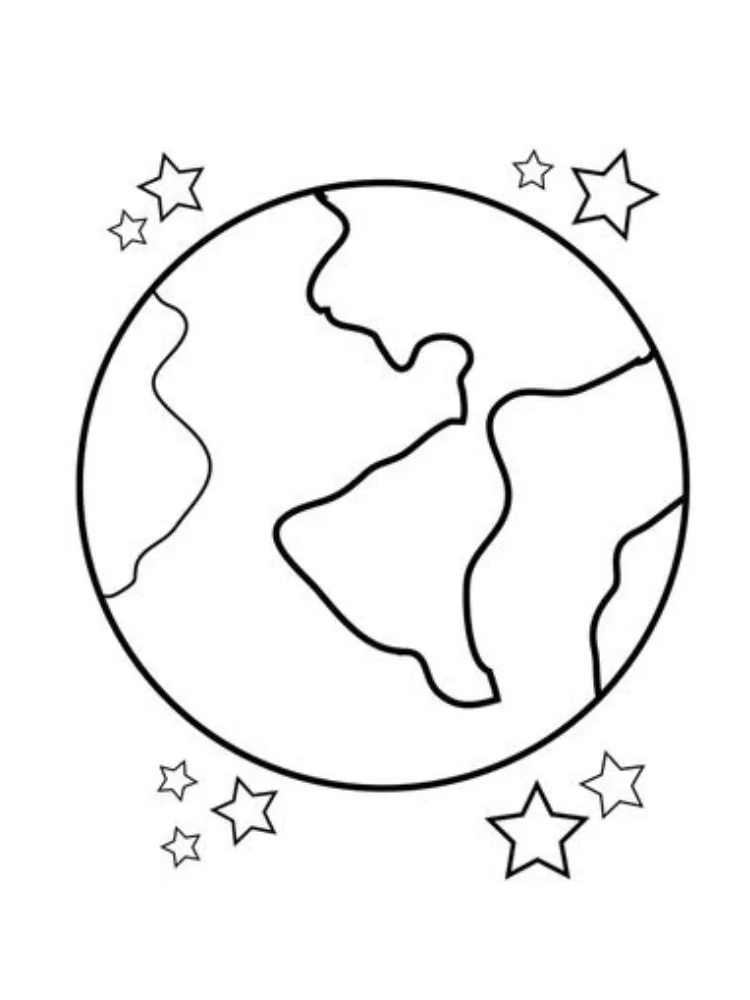 Planete de colorat p19