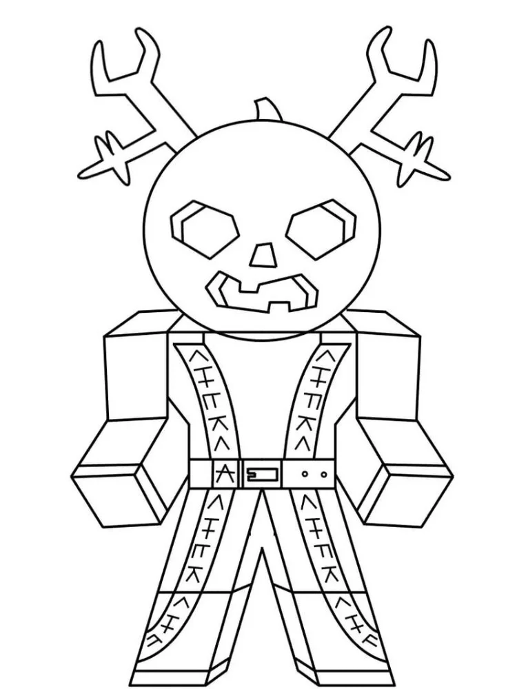Roblox de colorat p8