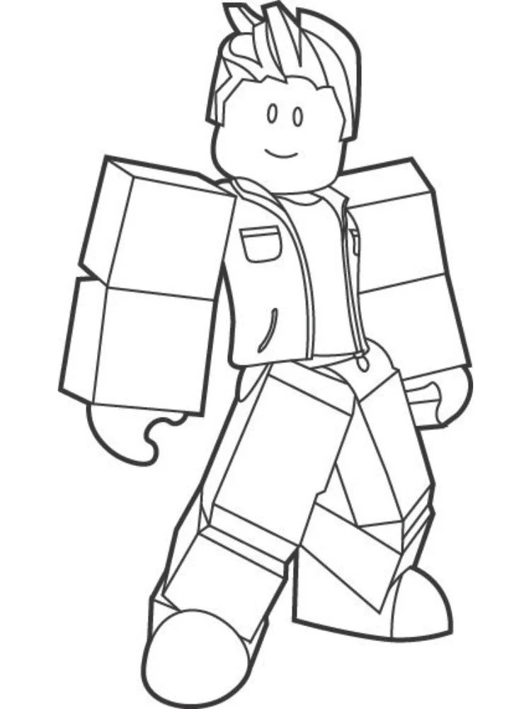 Roblox de colorat p7