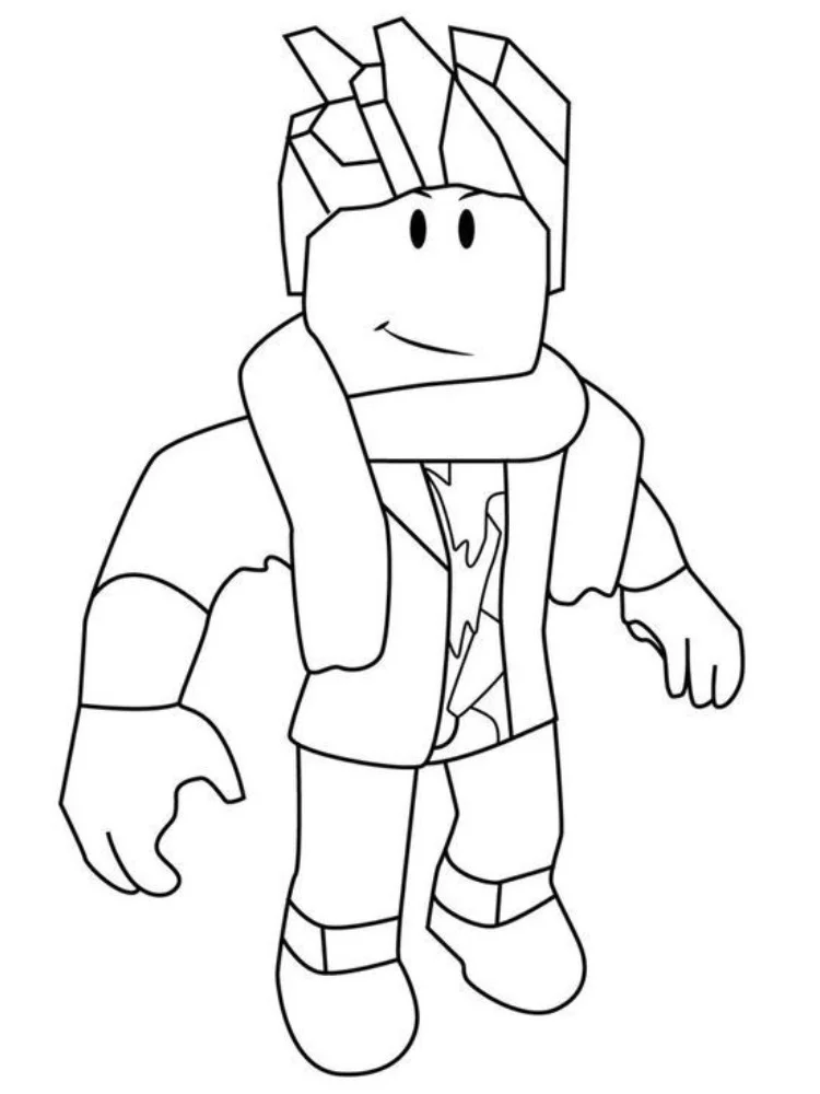 Roblox de colorat p16