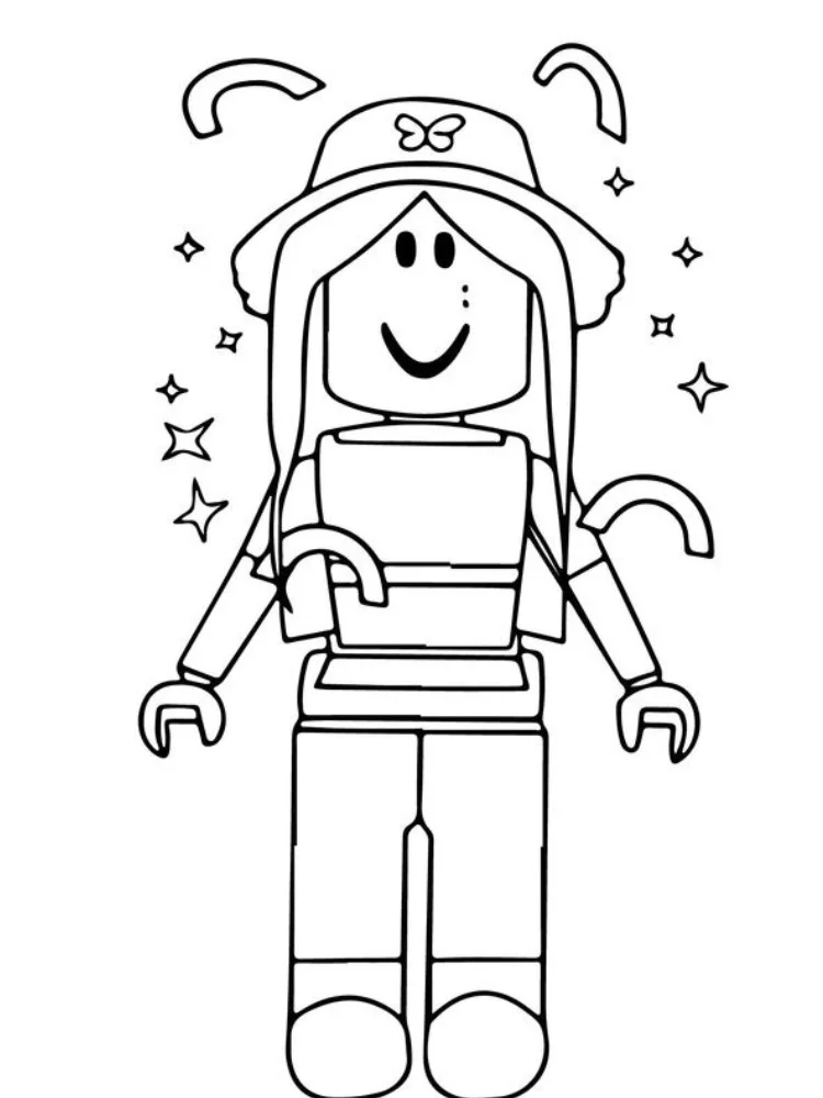 Roblox de colorat p15