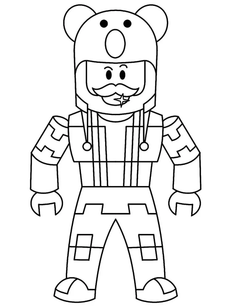 Roblox de colorat p12