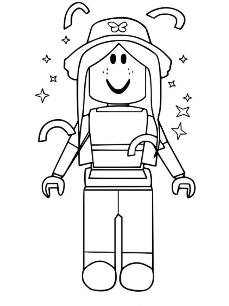 Roblox de colorat p20