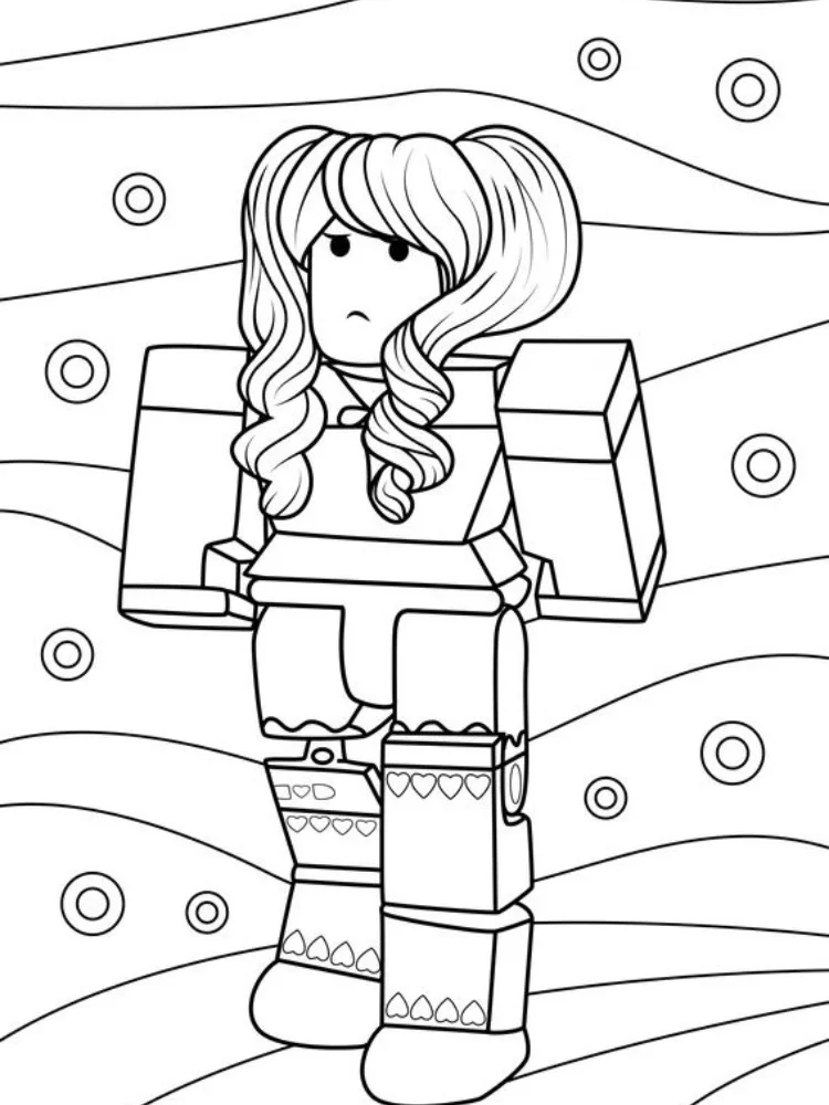 Roblox de colorat p29