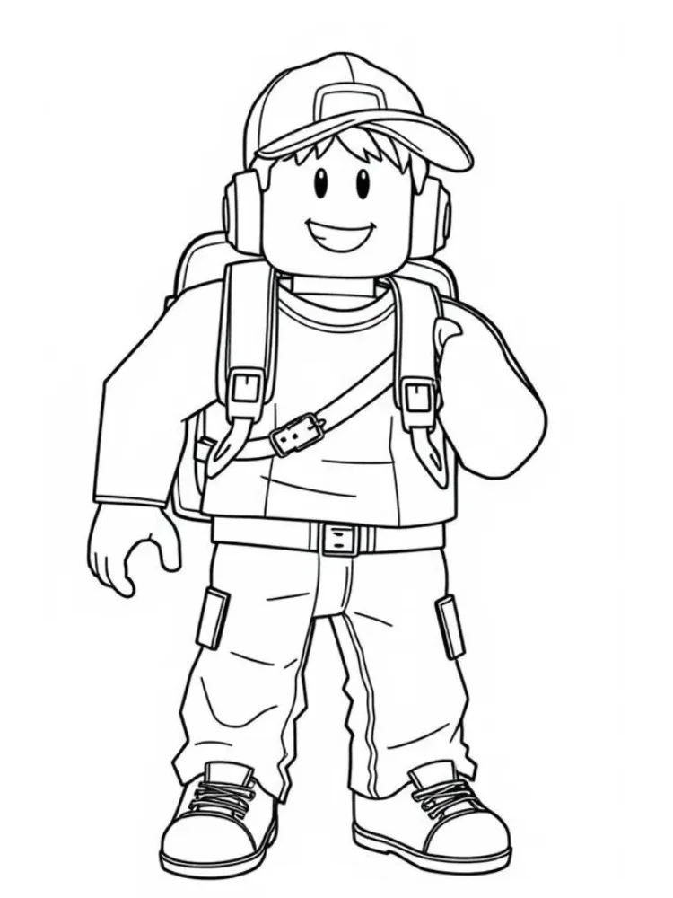 Roblox de colorat p27