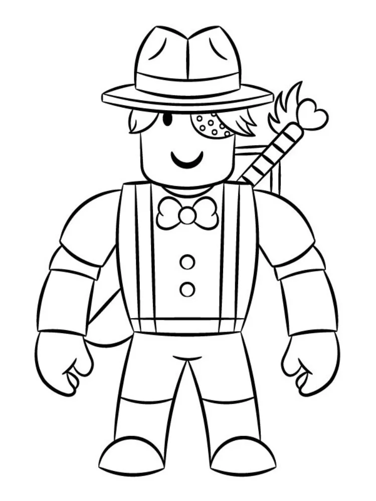 Roblox de colorat p3