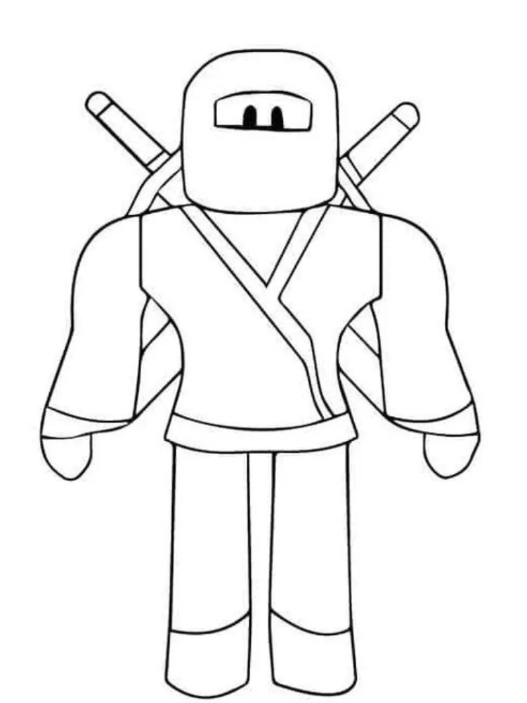 Roblox de colorat p26