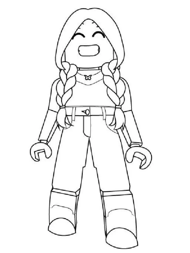 Roblox de colorat p10