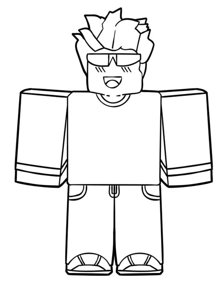 Roblox de colorat p9