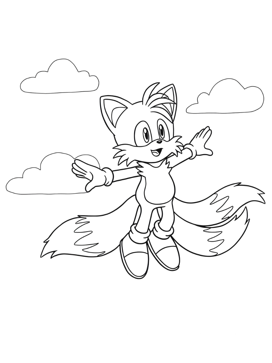 Sonic de colorat p2