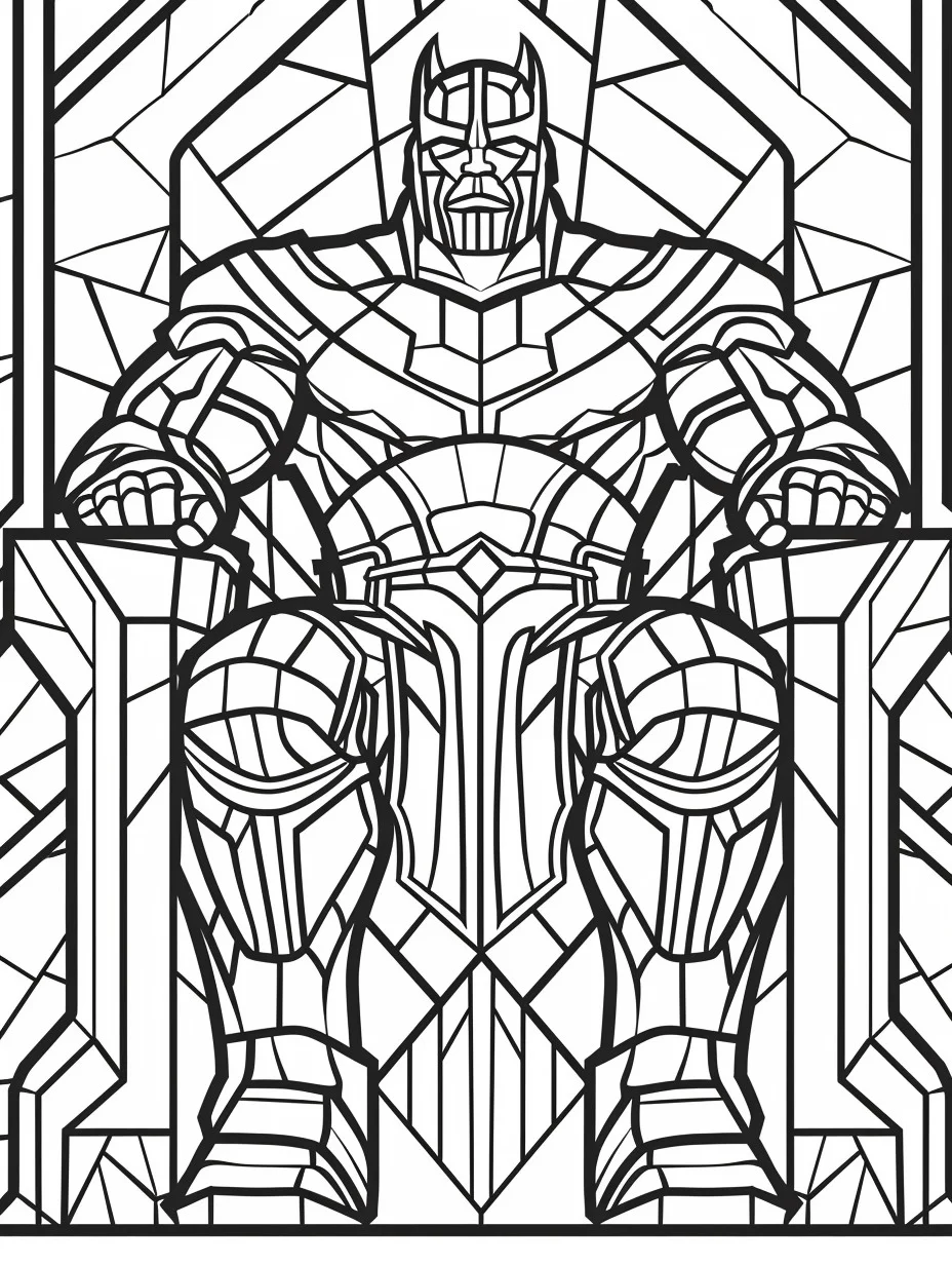 Thanos de colorat p18