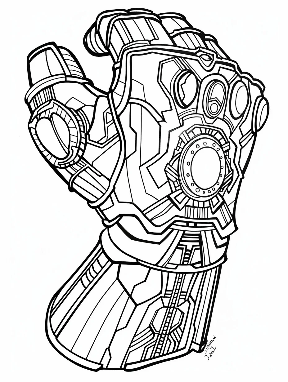 Thanos de colorat p27