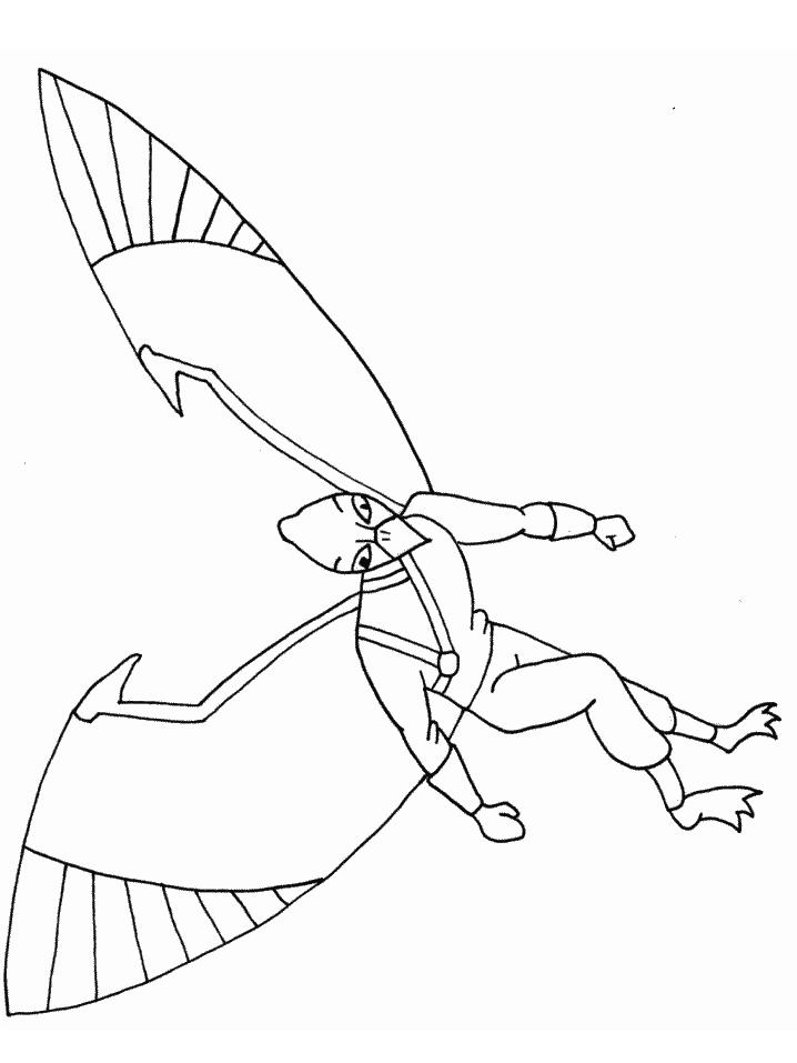 Fisă de colorat cu Extraterestrii de colorat p01