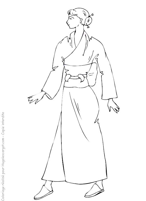 Fisă de colorat cu Fashion de colorat p19