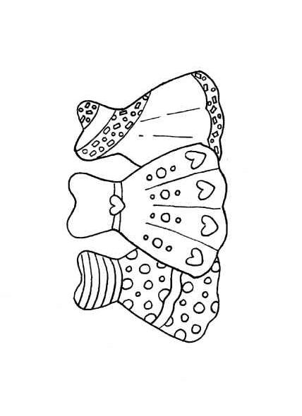 Fisă de colorat cu Fashion de colorat p52