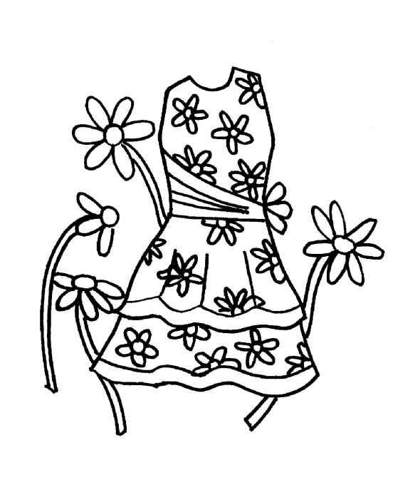 Fisă de colorat cu Fashion de colorat p53