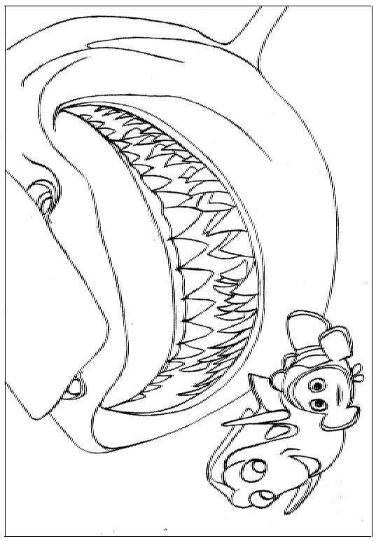 Fisă de colorat cu Finding nemo de colorat p10