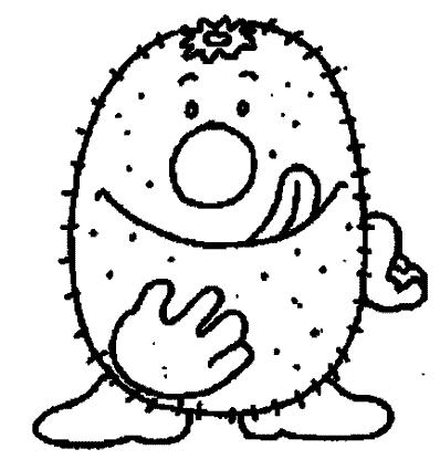 Fisă de colorat cu Fructe de colorat p16